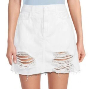 L'AGENCE Jolene Mini 100% Cotton Skirt  Size 25